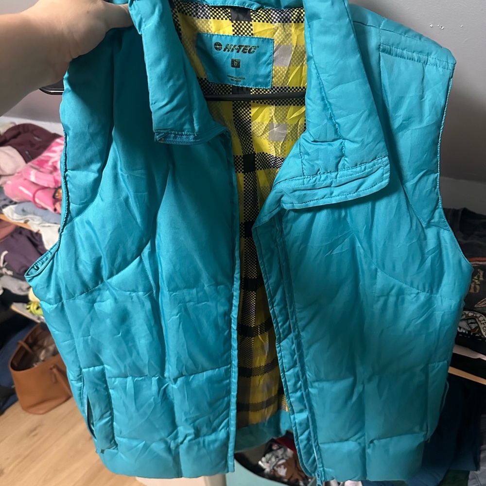 Hi-Tec Aqua Blue Puffer Vest